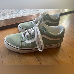 Green Old Skool Vans